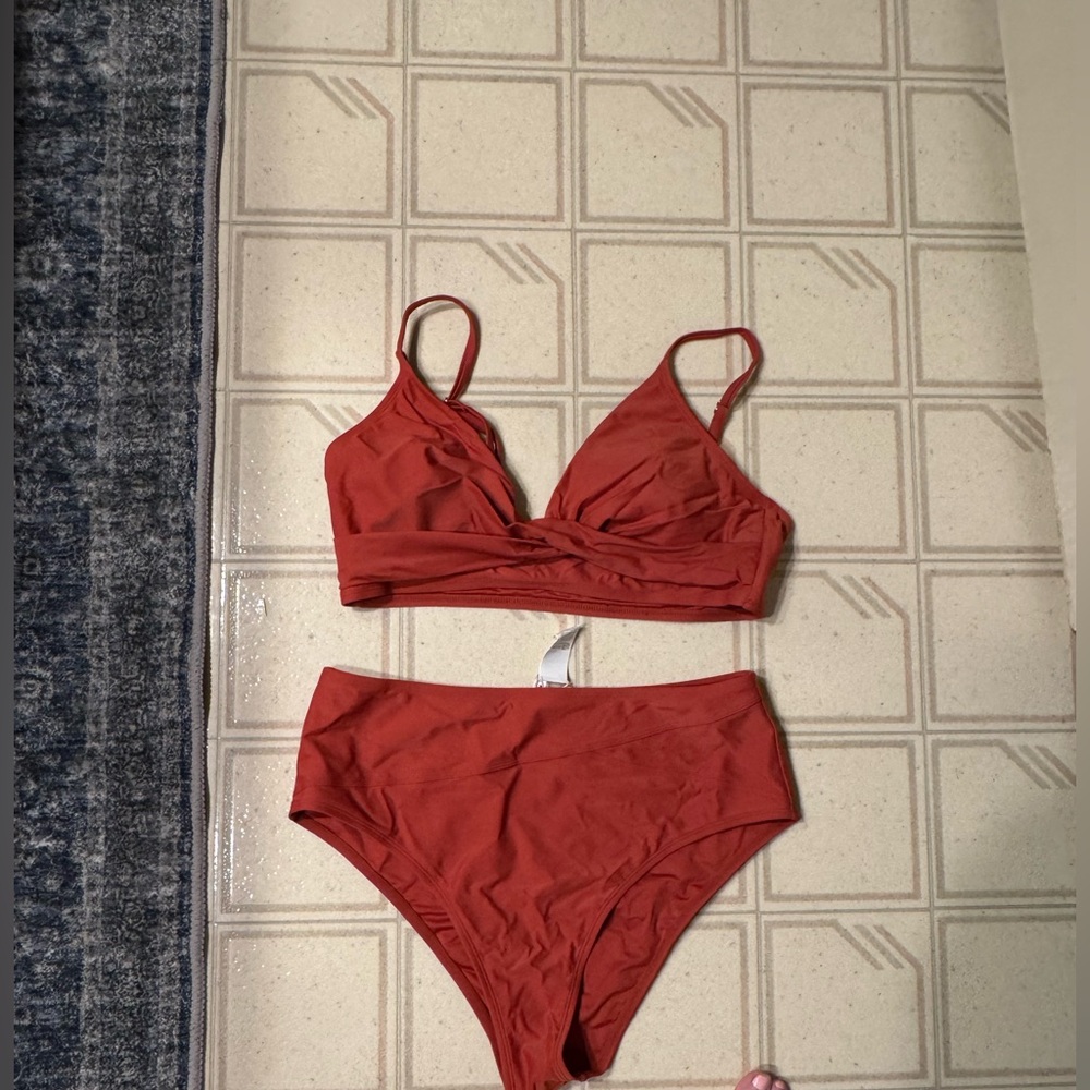Stylish Red Bikini Set